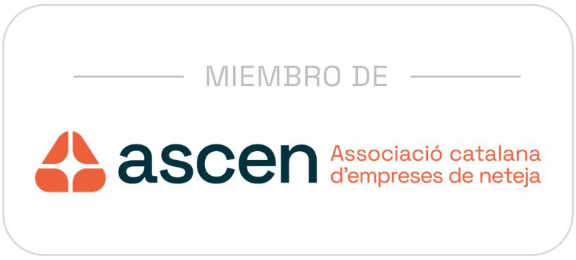 Miembro de ASCEN — Asociación catalana de empresas de limpieza